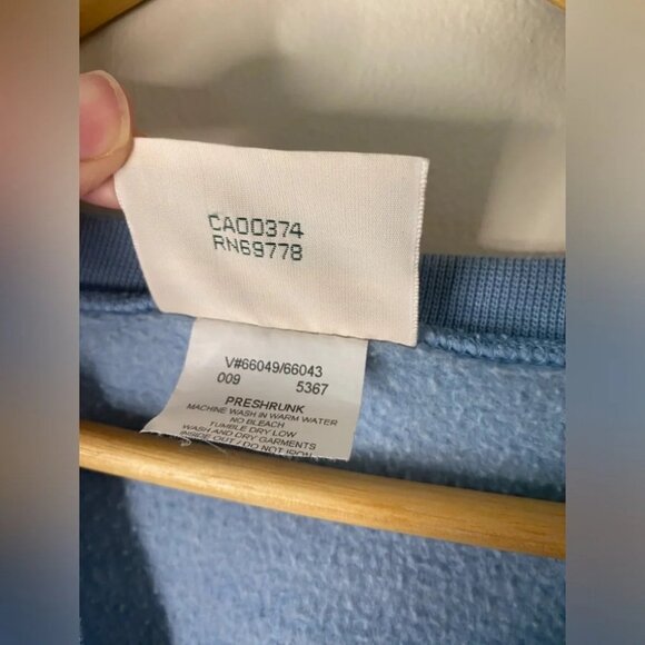 Vintage Northern Reflections Baby Blue Sweatshirt - Picture 2 of 4